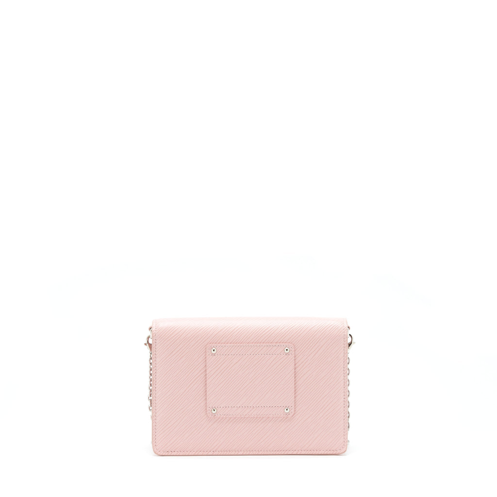 LOUIS VUITTON TWIST WALLET ON CHAIN EPI PINK SHW