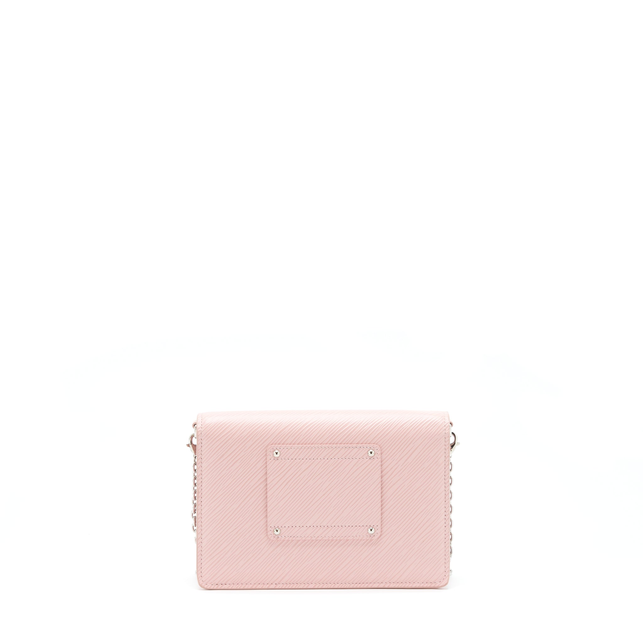 LOUIS VUITTON TWIST WALLET ON CHAIN EPI PINK SHW