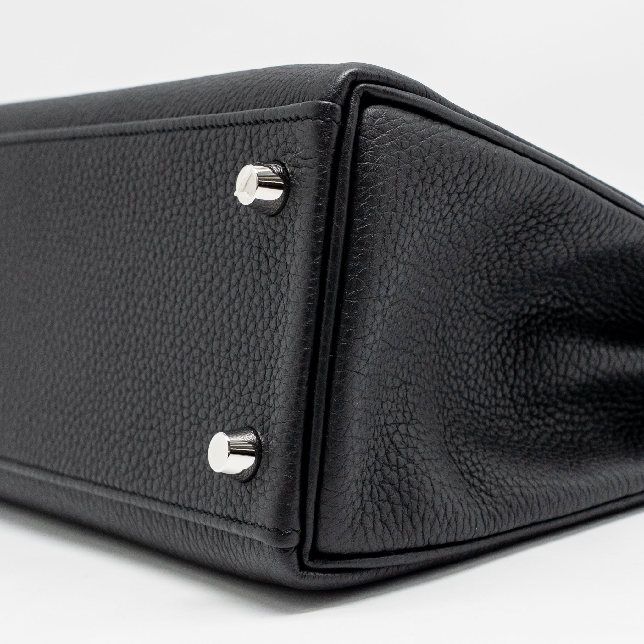 HERMES KELLY 25 TOGO BLACK SHW