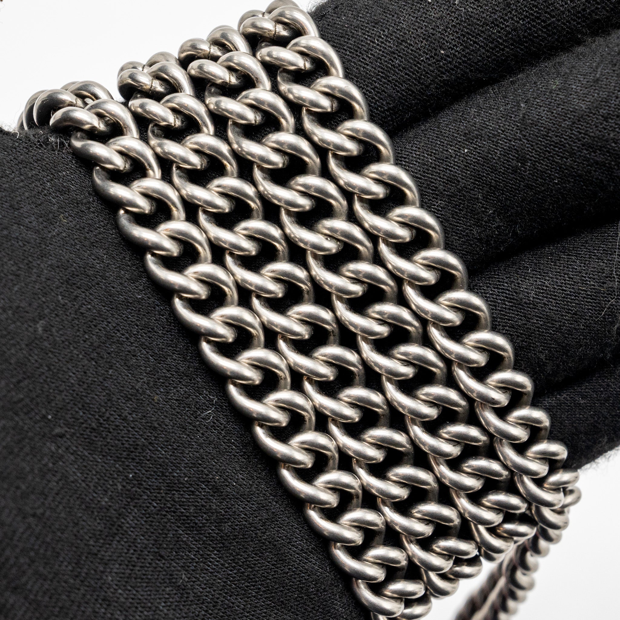 GUCCI DIONYSUS WALLET ON CHAIN CALFSKIN RED MULTICOLOUR HARDWARE