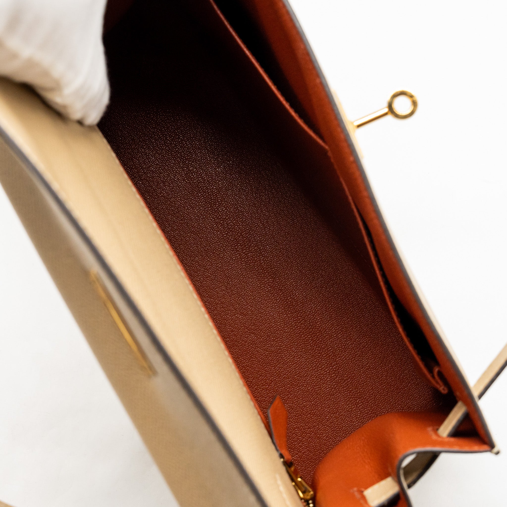 HERMES KELLY 28 SPECIAL ORDER EPSOM TRENCH/CUIVRE GHW