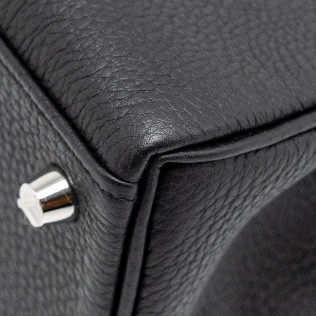 HERMES KELLY 25 TOGO BLACK SHW