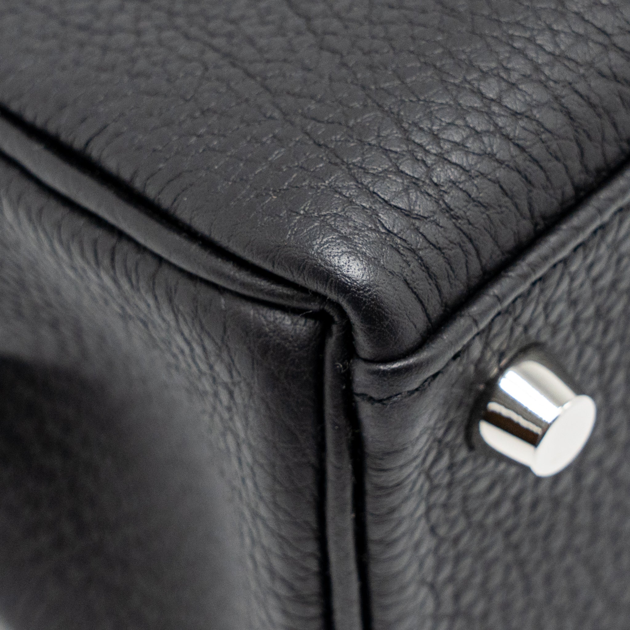 HERMES KELLY 25 TOGO BLACK SHW