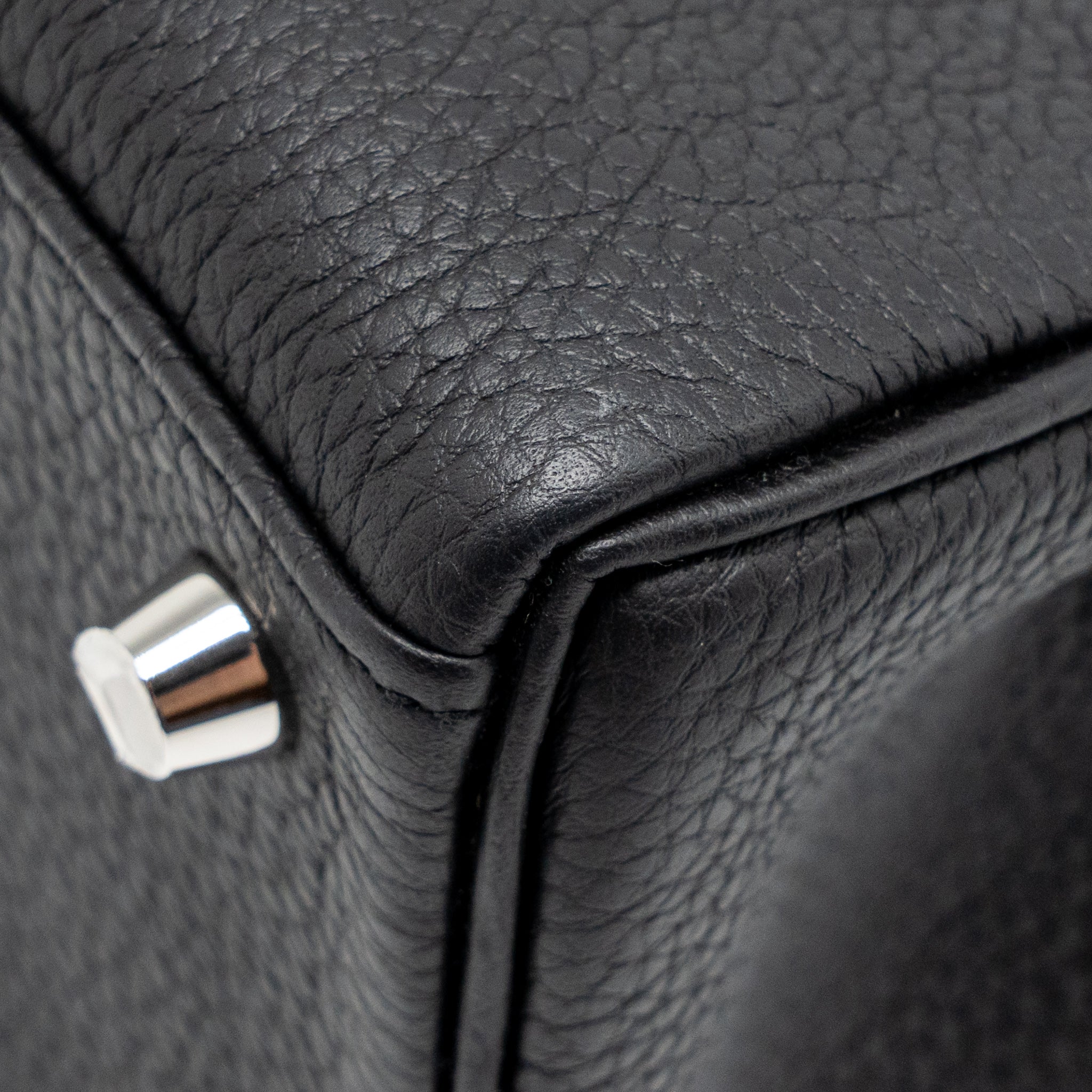 HERMES KELLY 25 TOGO BLACK SHW