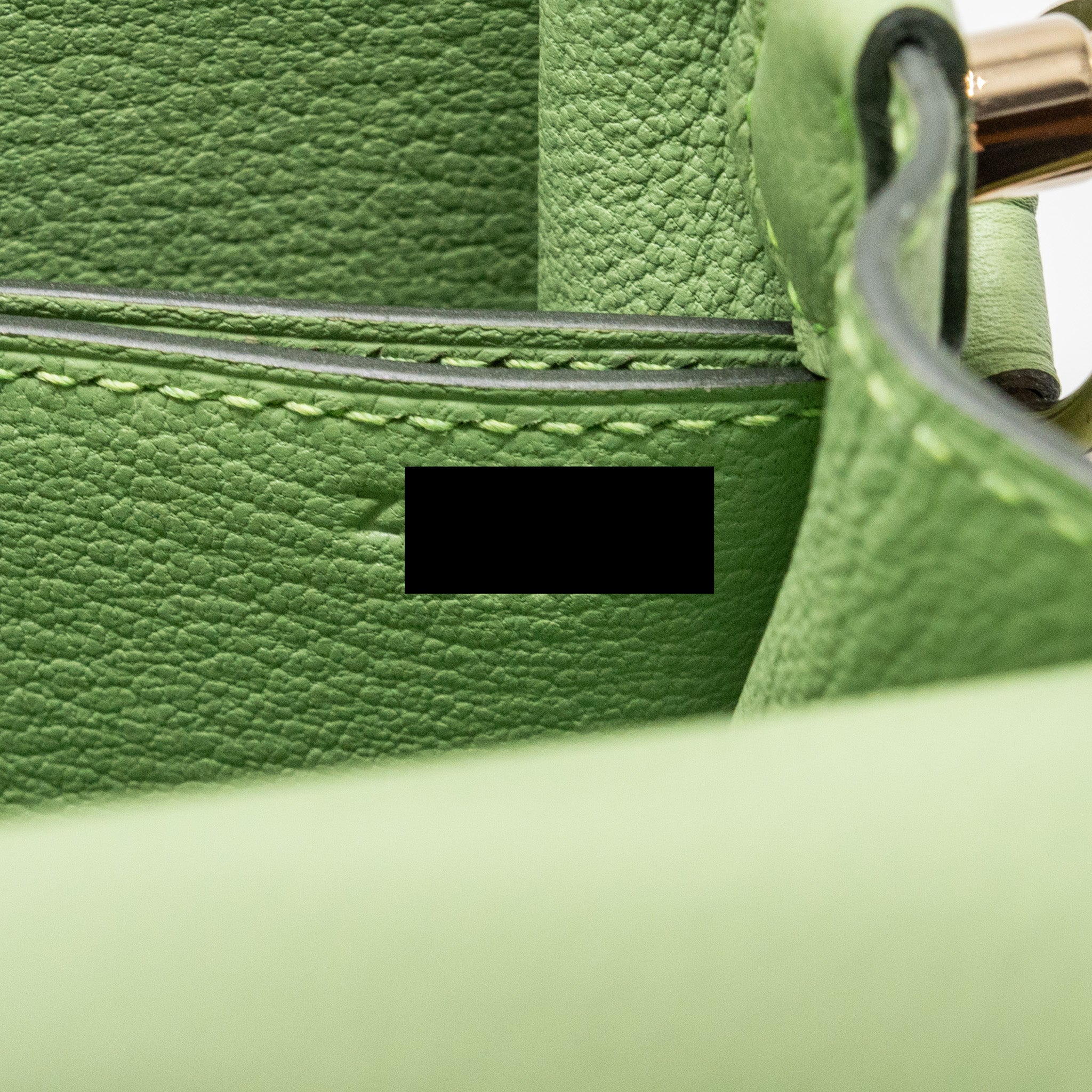 HERMES MINI ROULIS EVERCOLOR VERT CRIQUIT LGHW