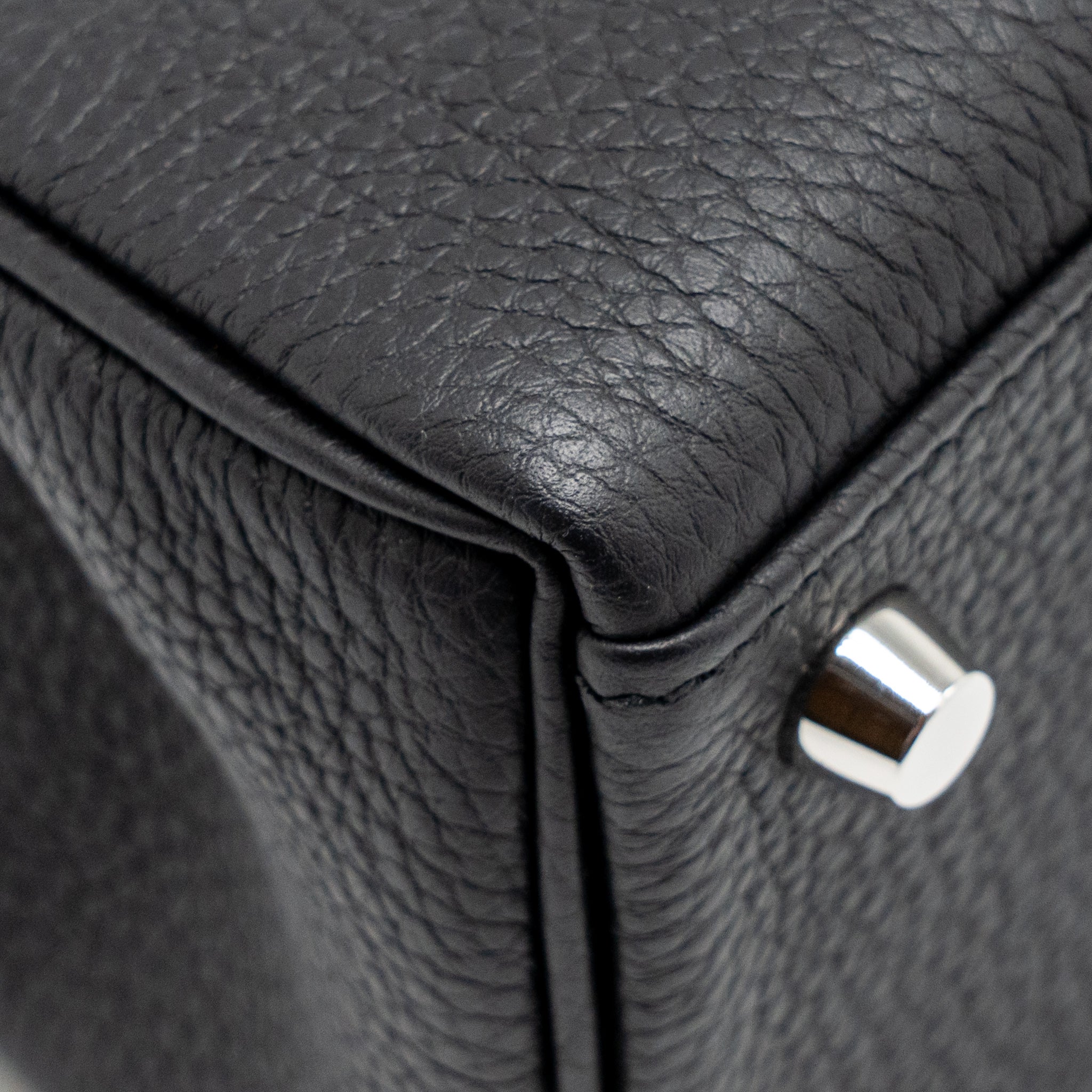 HERMES KELLY 25 TOGO BLACK SHW