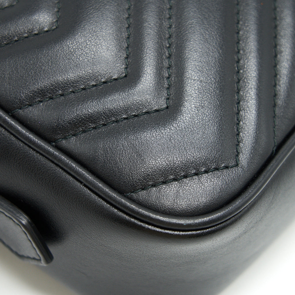 GUCCI MARMONT CAMERA BAG BLACK