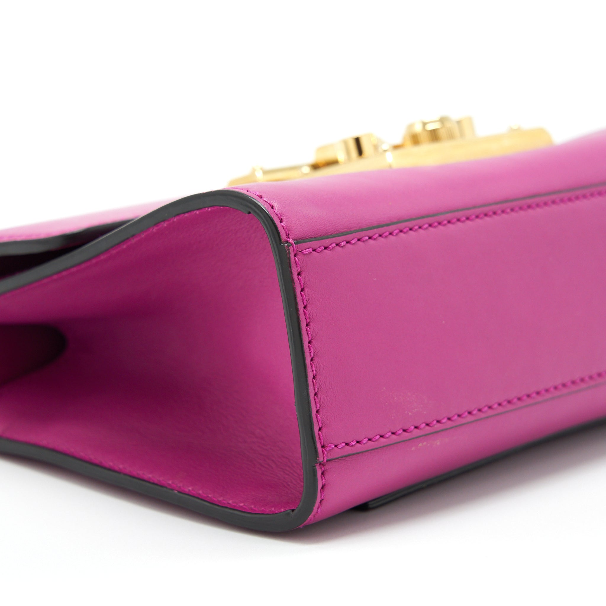 GUCCI SMALL PADLOCK PINK GHW