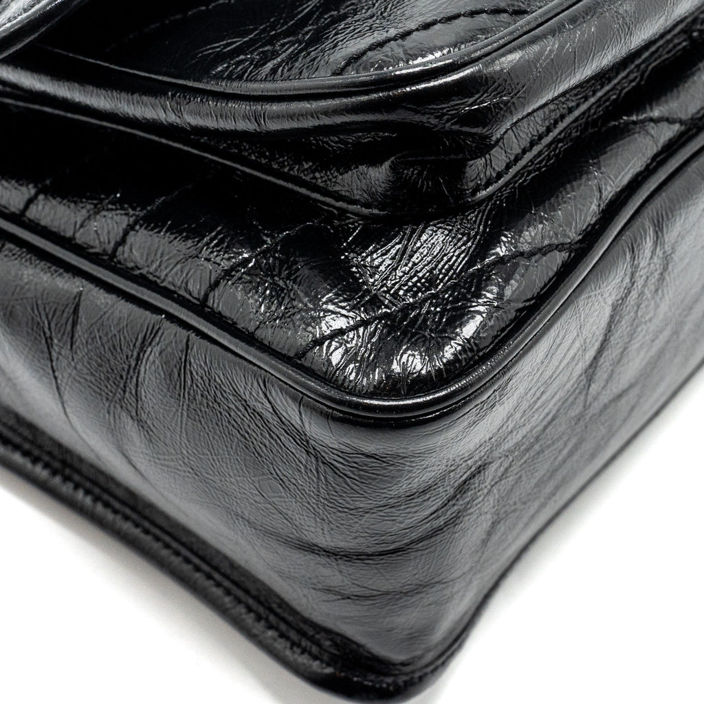 SAINT LAURENT/ YSL MEDIUM NIKI CALFSKIN BLACK SHW