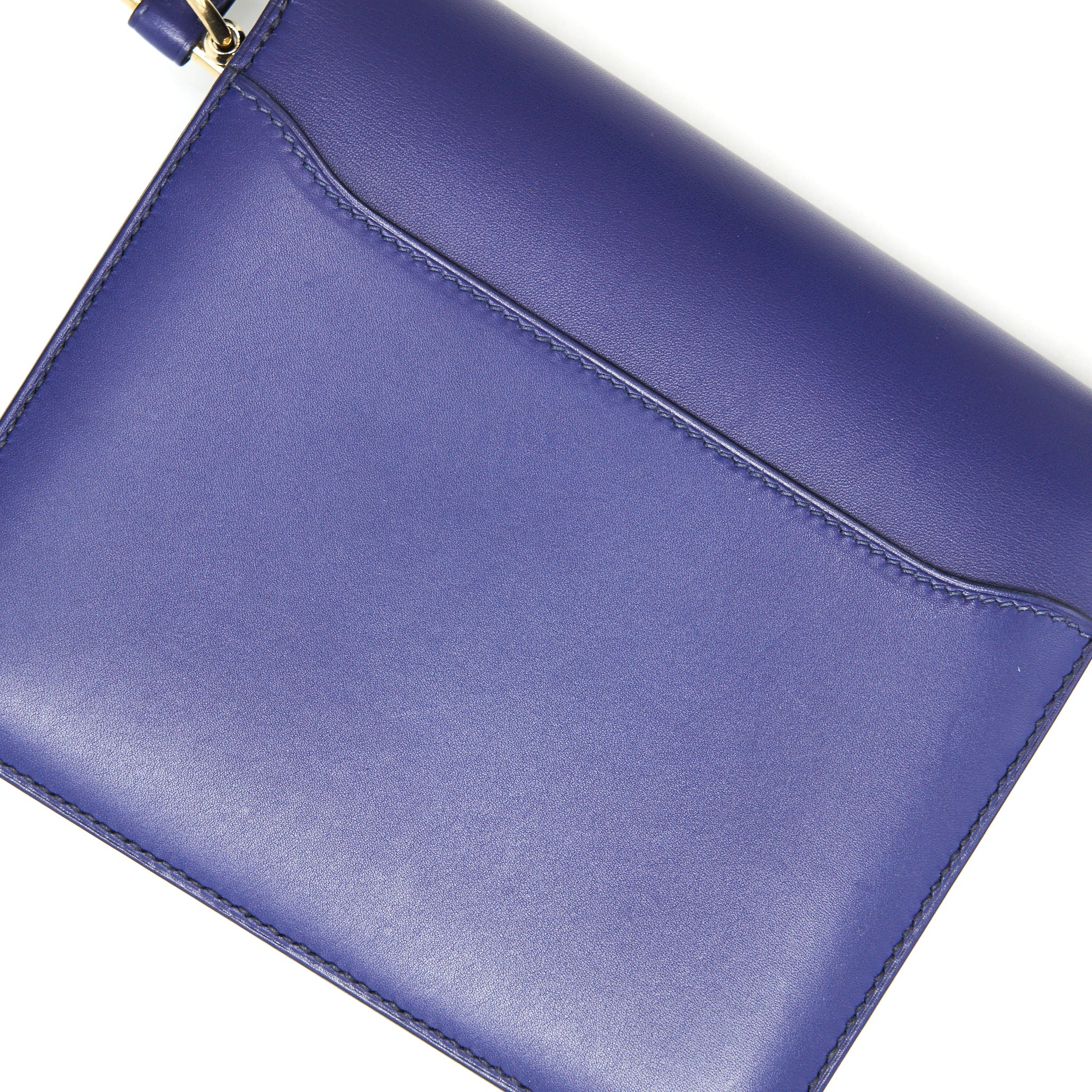 HERMES MINI ROULIS M3 BLUE ENCRE VEAU ALLEGRO