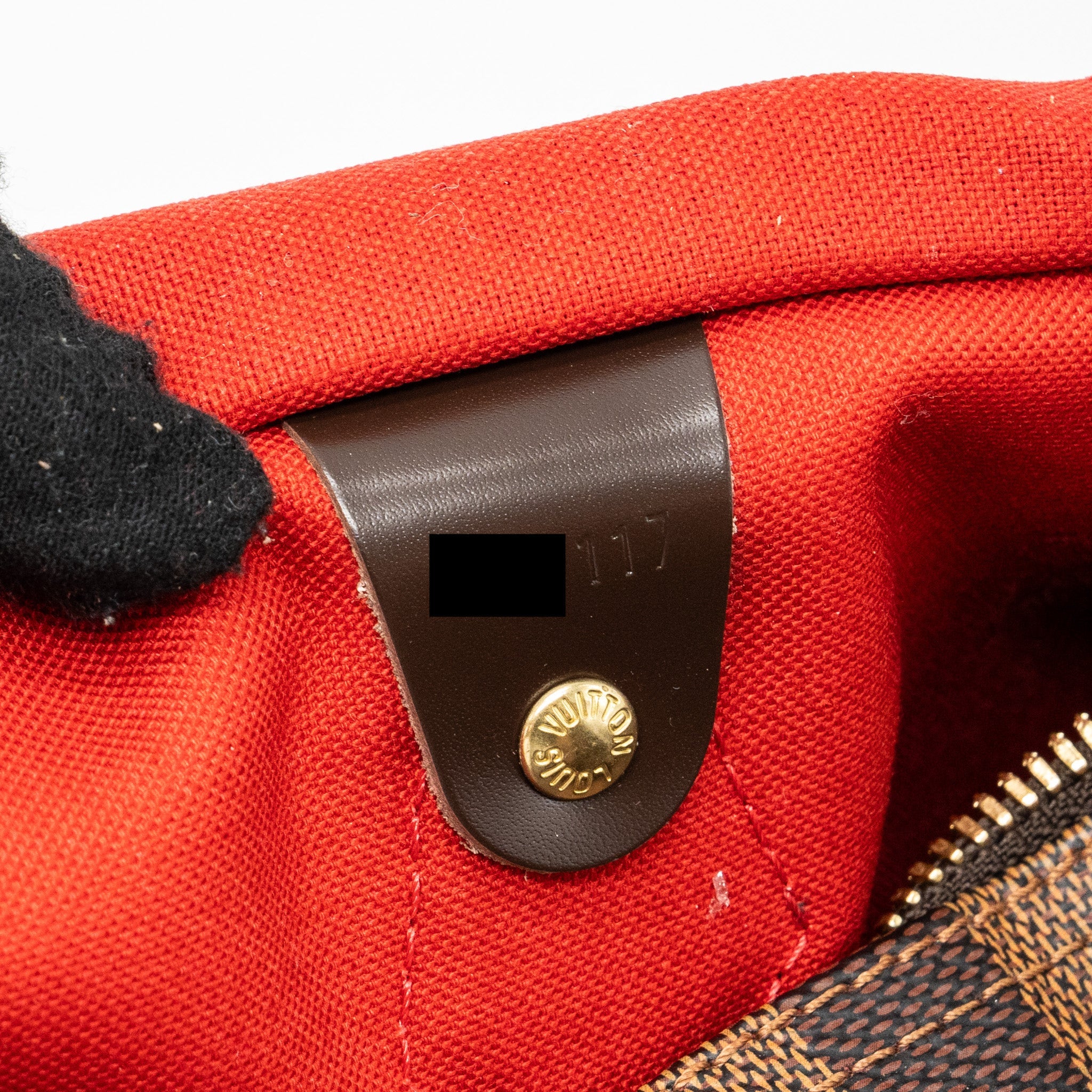 LOUIS VUITTON SPEEDY BANDOULIERE 30 DAMIER EBENE GHW