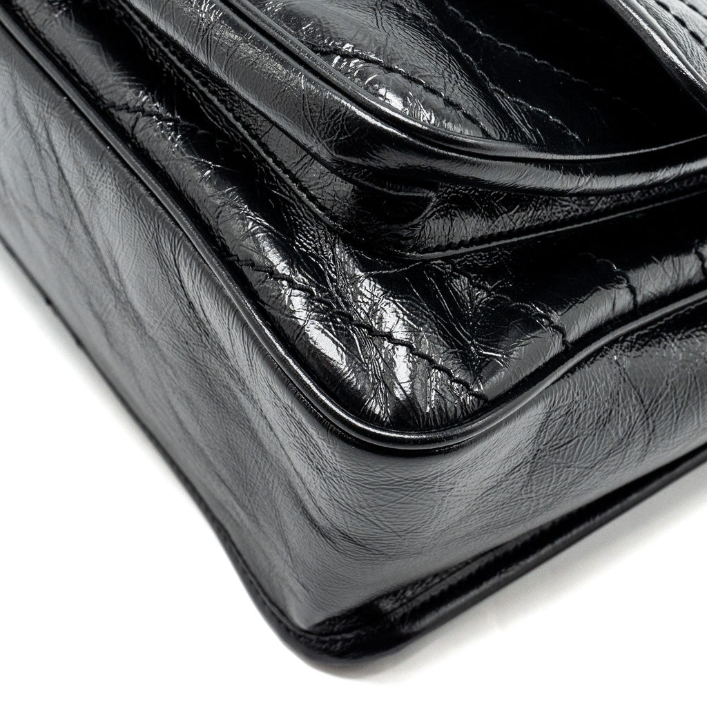 SAINT LAURENT/ YSL MEDIUM NIKI CALFSKIN BLACK SHW