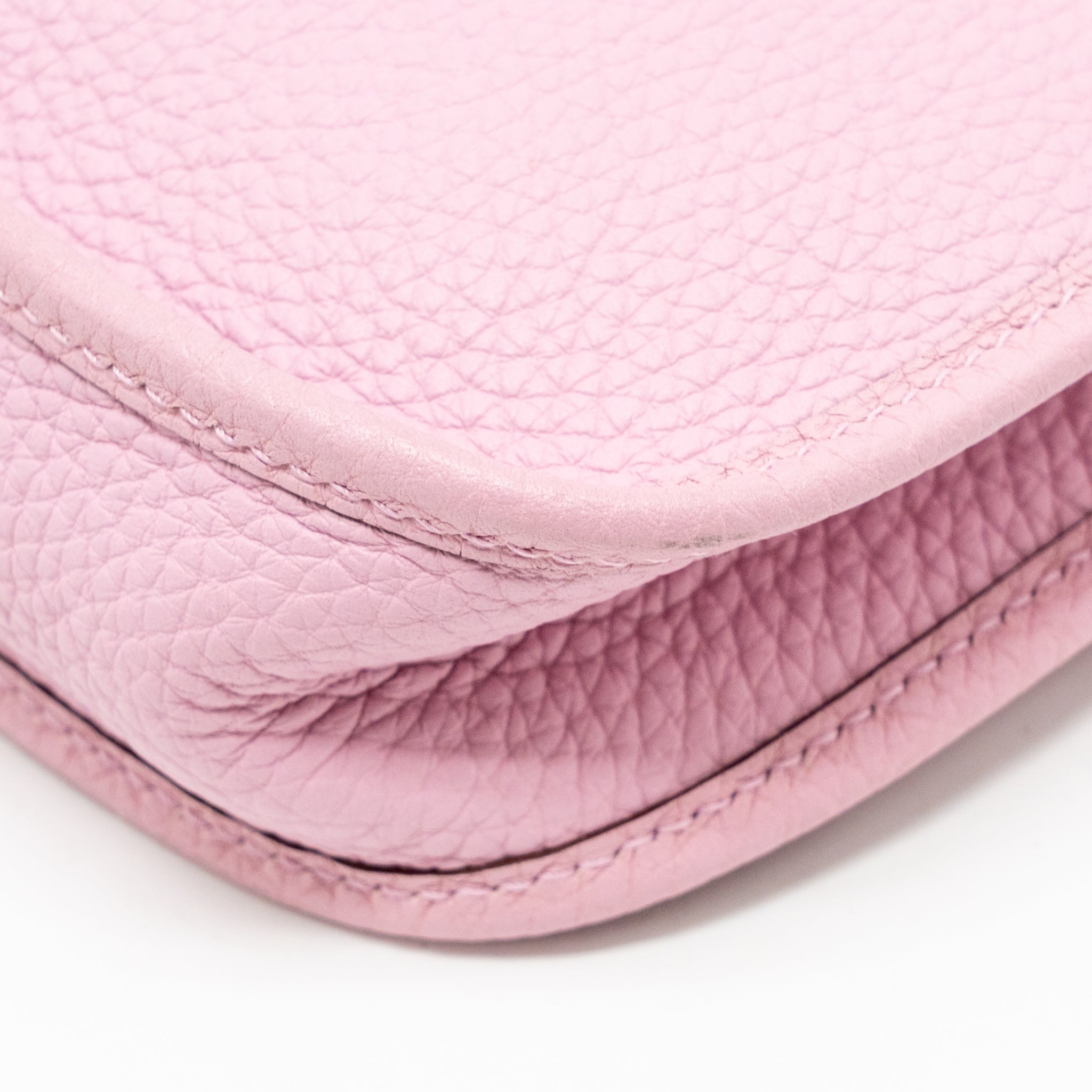 HERMES MINI EVELYNE CLEMENCE MAUVE SYLVESTRE SHW