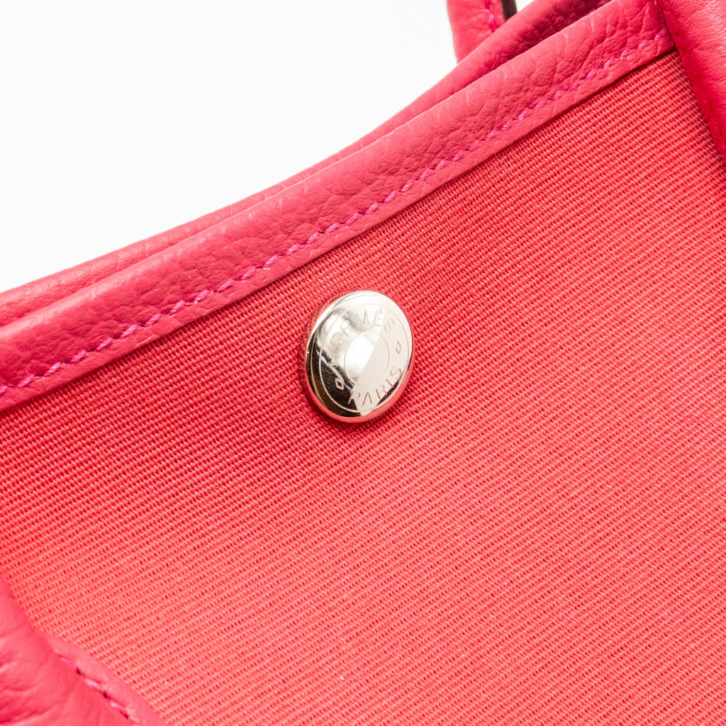 HERMES GARDEN PARTY 30 NEGONDA/CANVAS ROSE MEXICO SHW