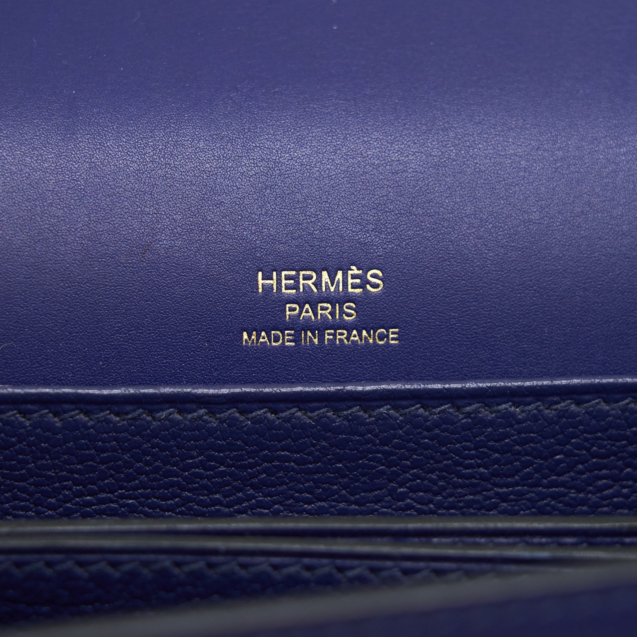 HERMES MINI ROULIS M3 BLUE ENCRE VEAU ALLEGRO