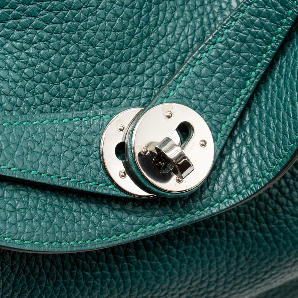 HERMES LINDY 26 CLEMENCE MALACHITE SHW
