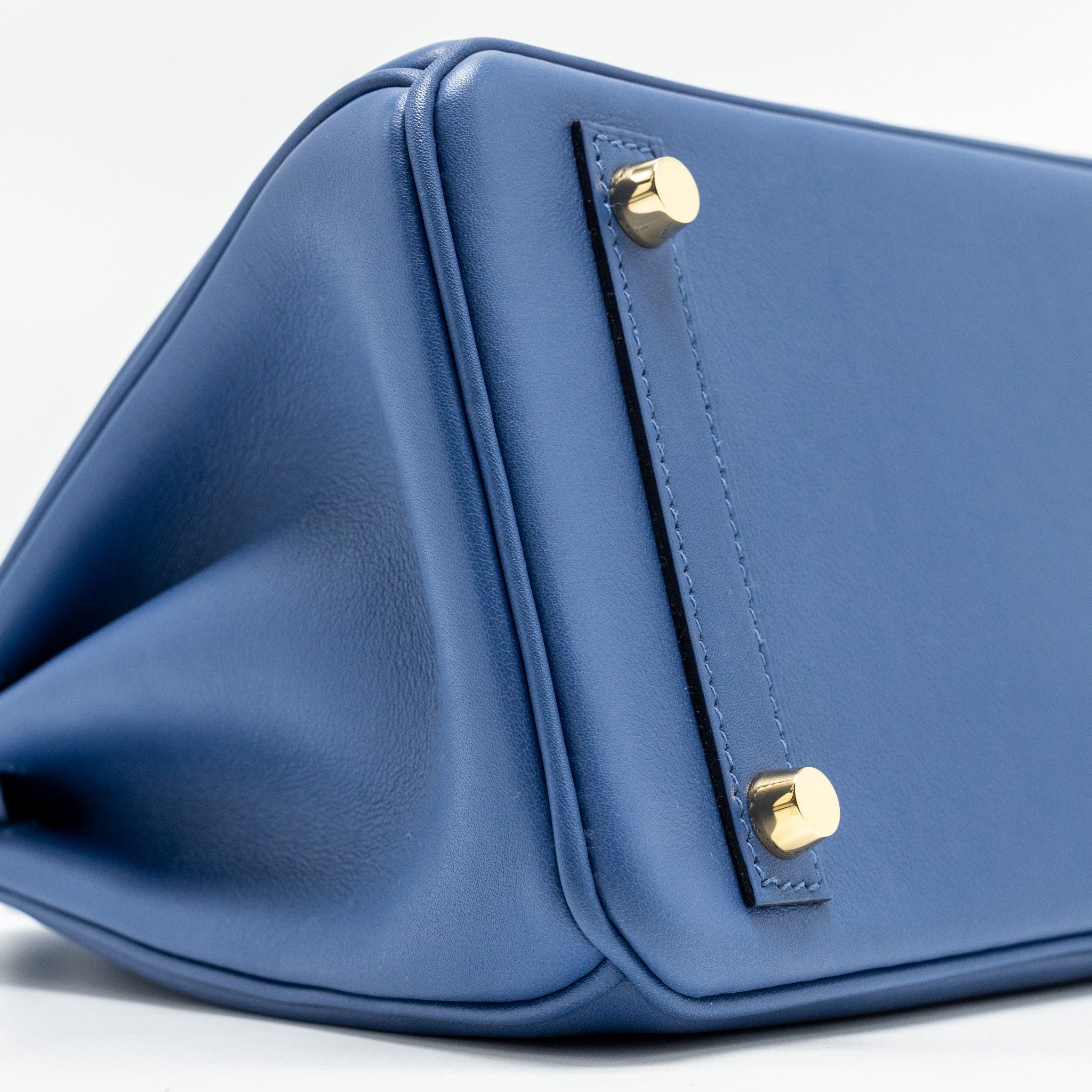 HERMES BIRKIN 25 SWIFT BLUE BRIGHTON GHW