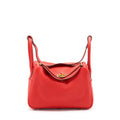 HERMES LINDY 26 CLEMENCE ROUGE DE COEUR GHW