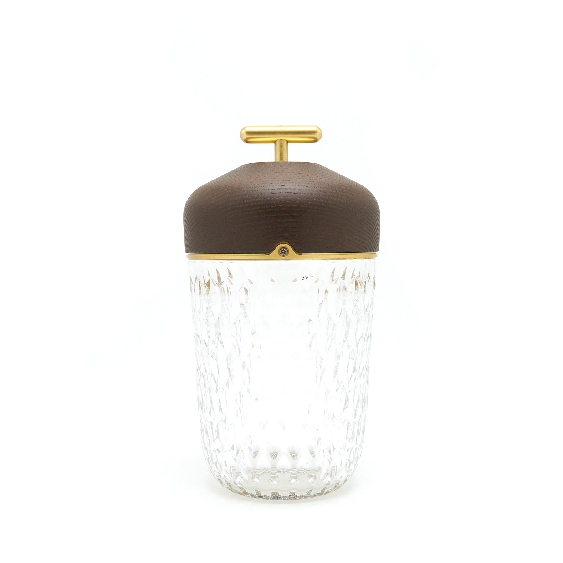 HERMES X SAINT LOUIS FOLIA PORTABLE LAMP DARK ASH