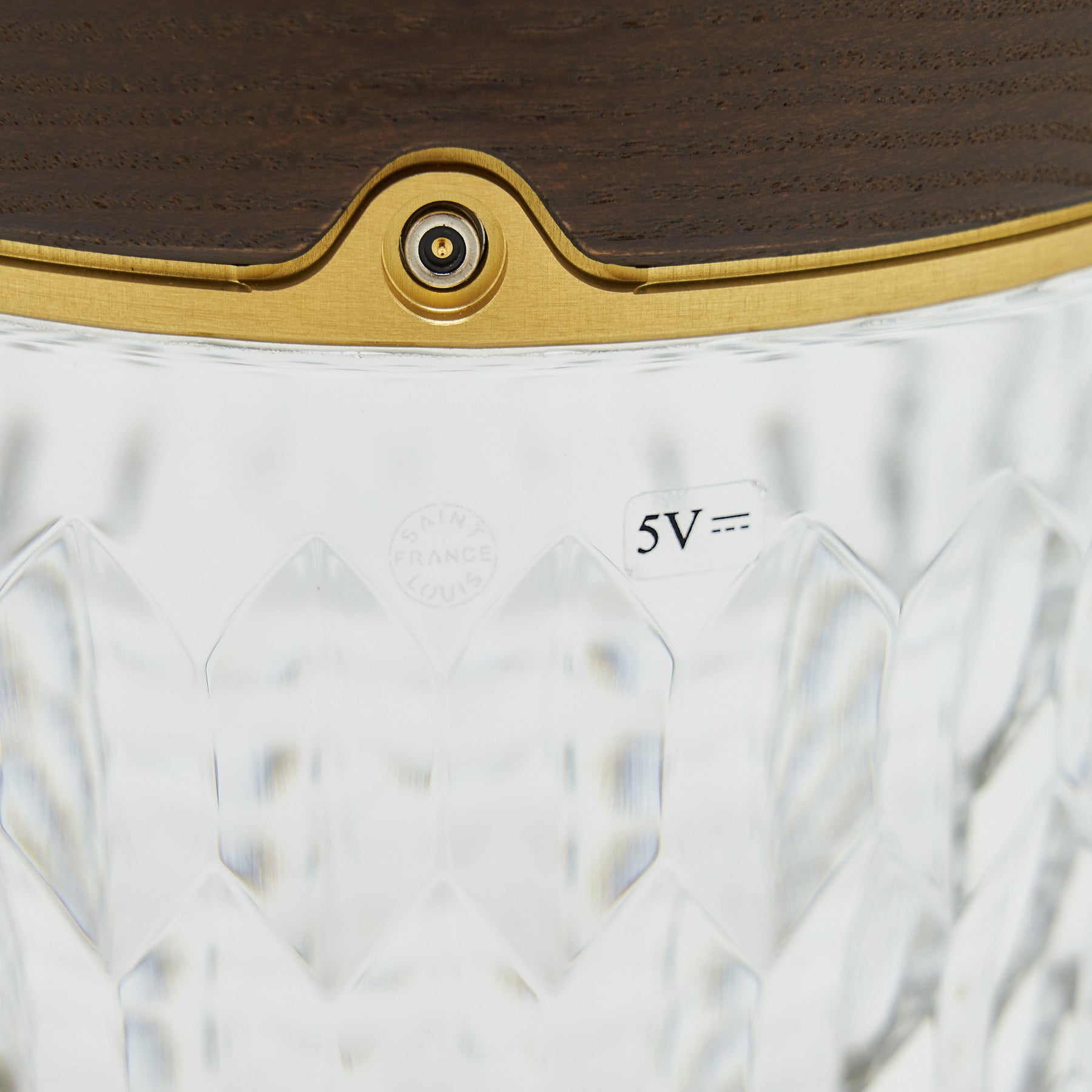 HERMES X SAINT LOUIS FOLIA PORTABLE LAMP DARK ASH