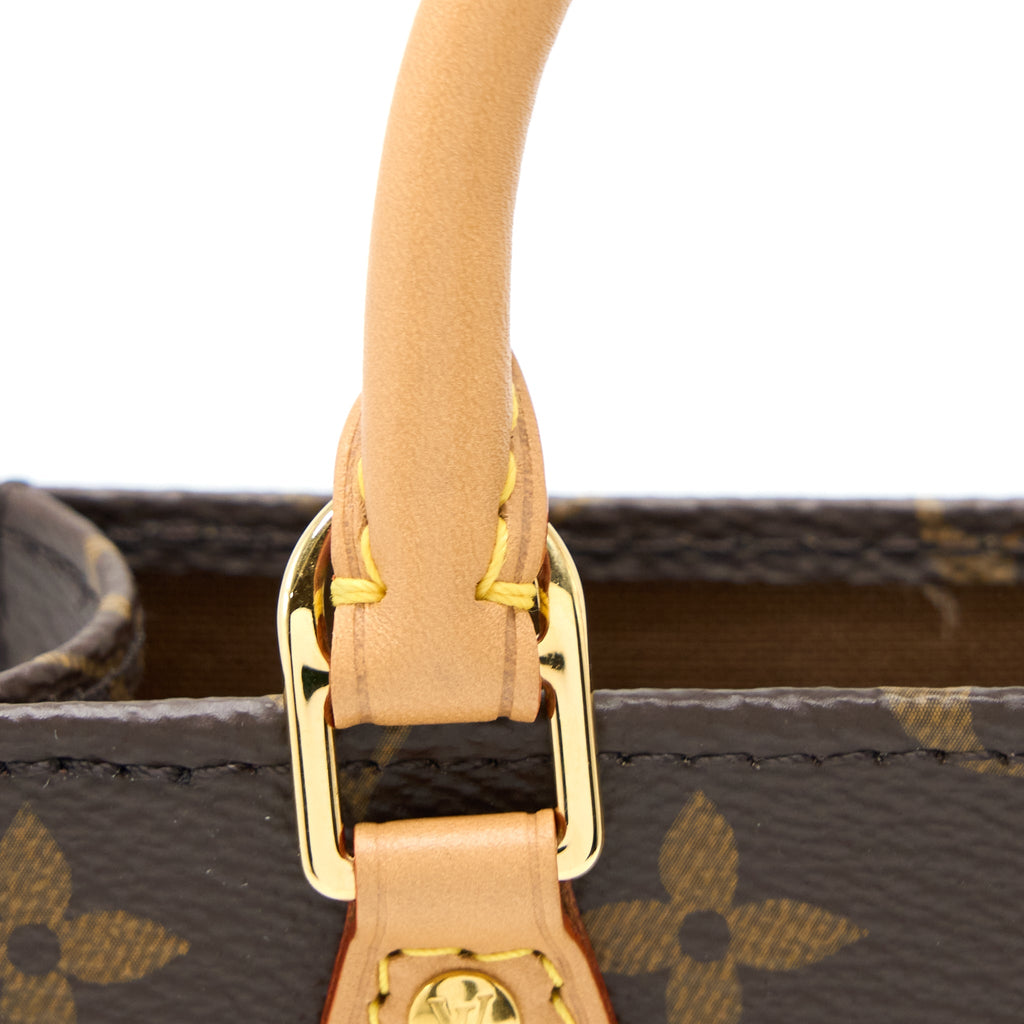 LOUIS VUITTON PETIT SAC PLAT MONOGRAM CANVAS GHW