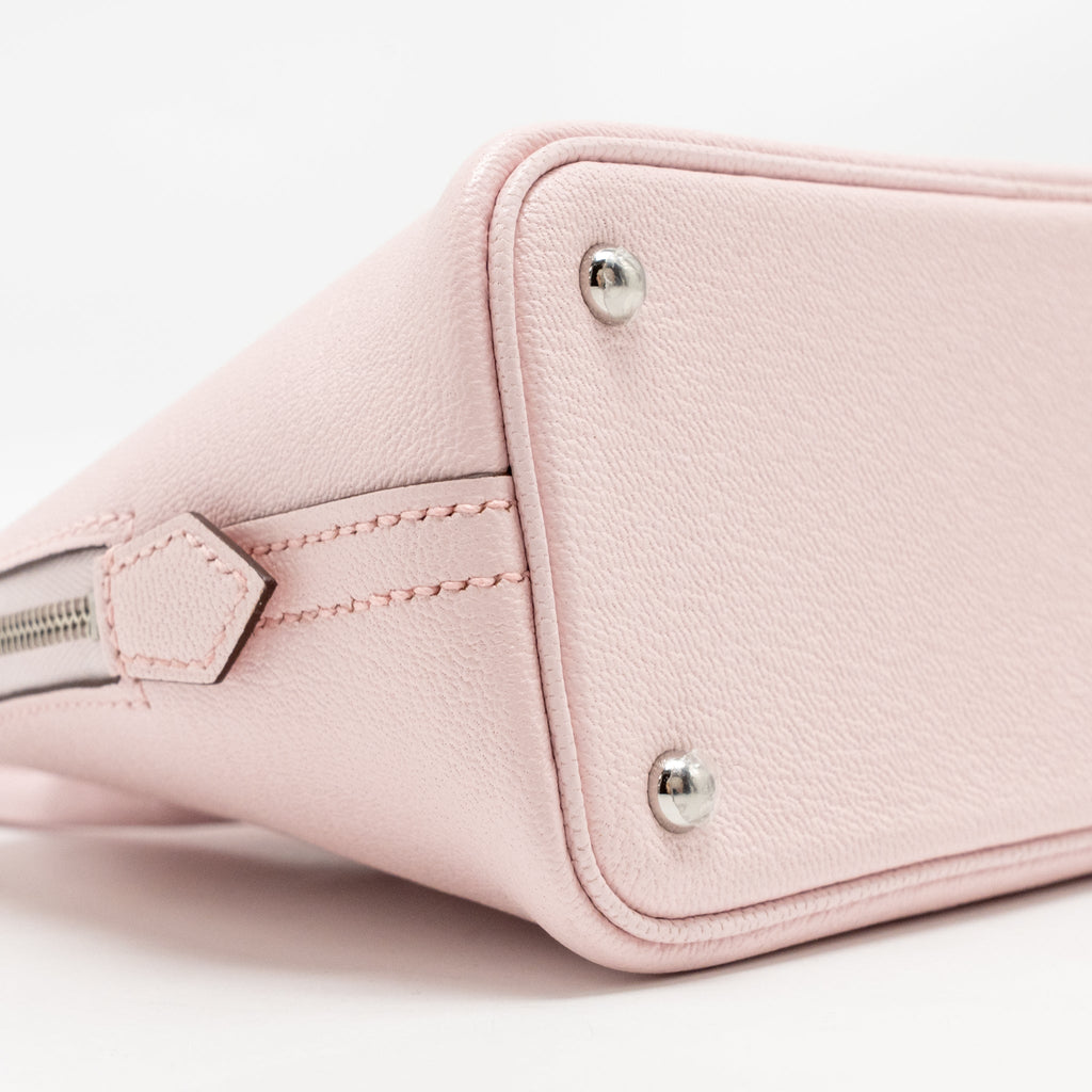 HERMES MINI BOLIDE 1923 CHEVRE MYSORE M7 ROSE DARLING SHW
