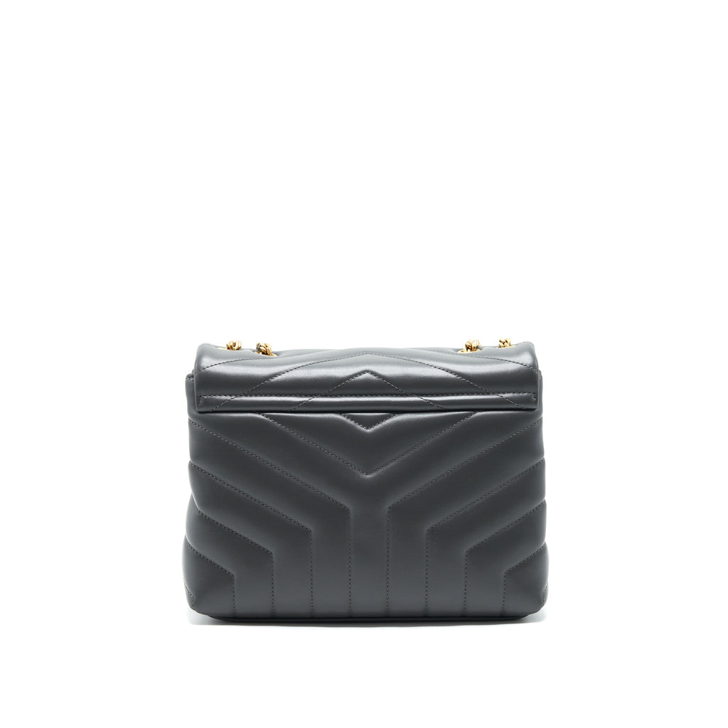 SAINT LAURENT SMALL LOU LOU BAG STORM COLOUR GHW