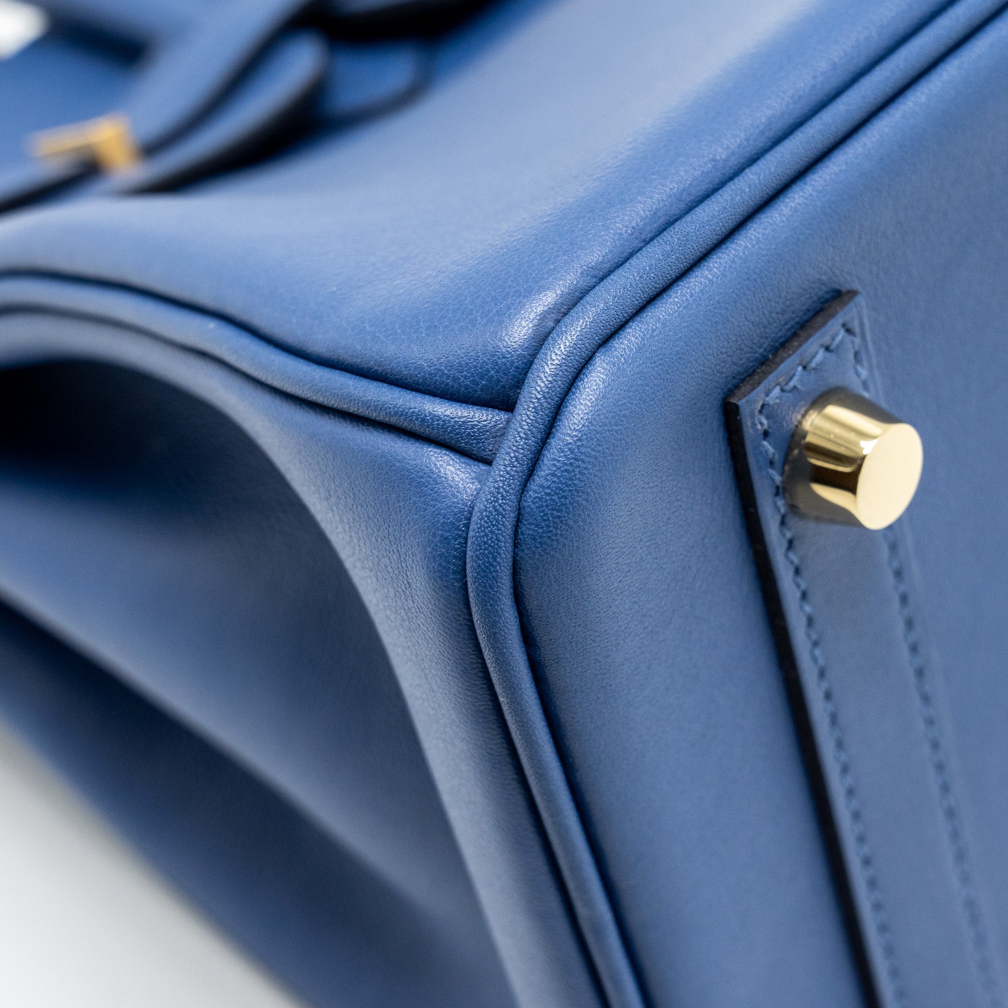 HERMES BIRKIN 25 SWIFT BLUE BRIGHTON GHW