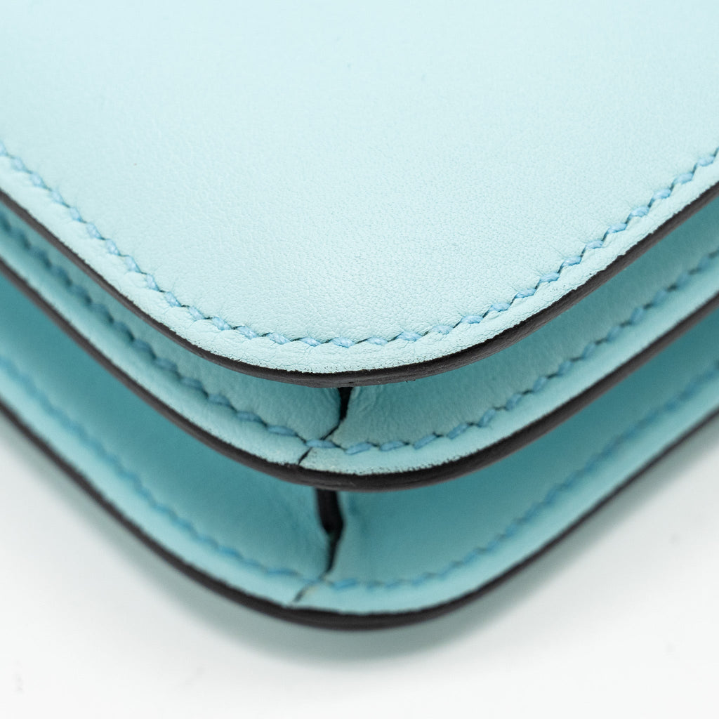 HERMES MINI CONSTANCE SWIFT BLUE ZEPHYR / CACTUS SHW