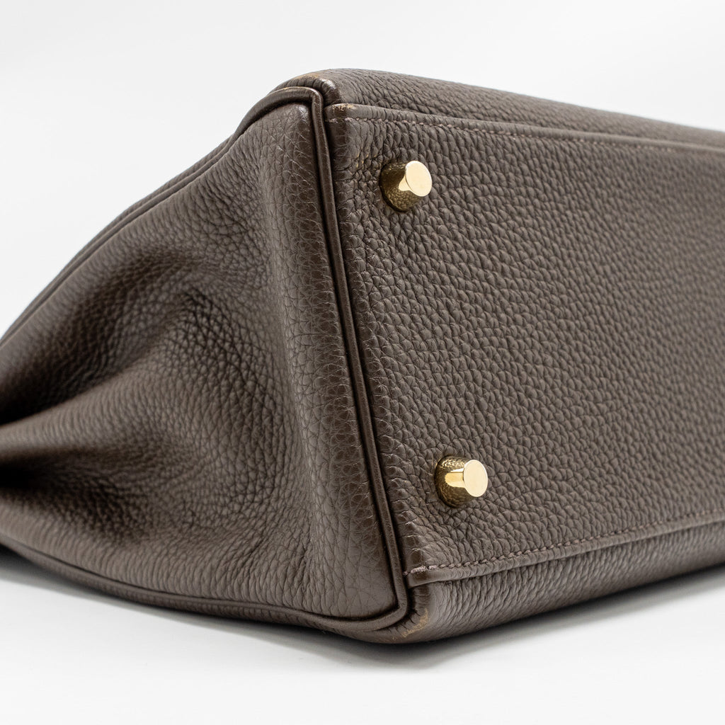 HERMES KELLY 28 TOGO C4 ECORCE GHW