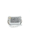 CHANEL TWEED SMALL GABRIELLE HOBO BAG GREY