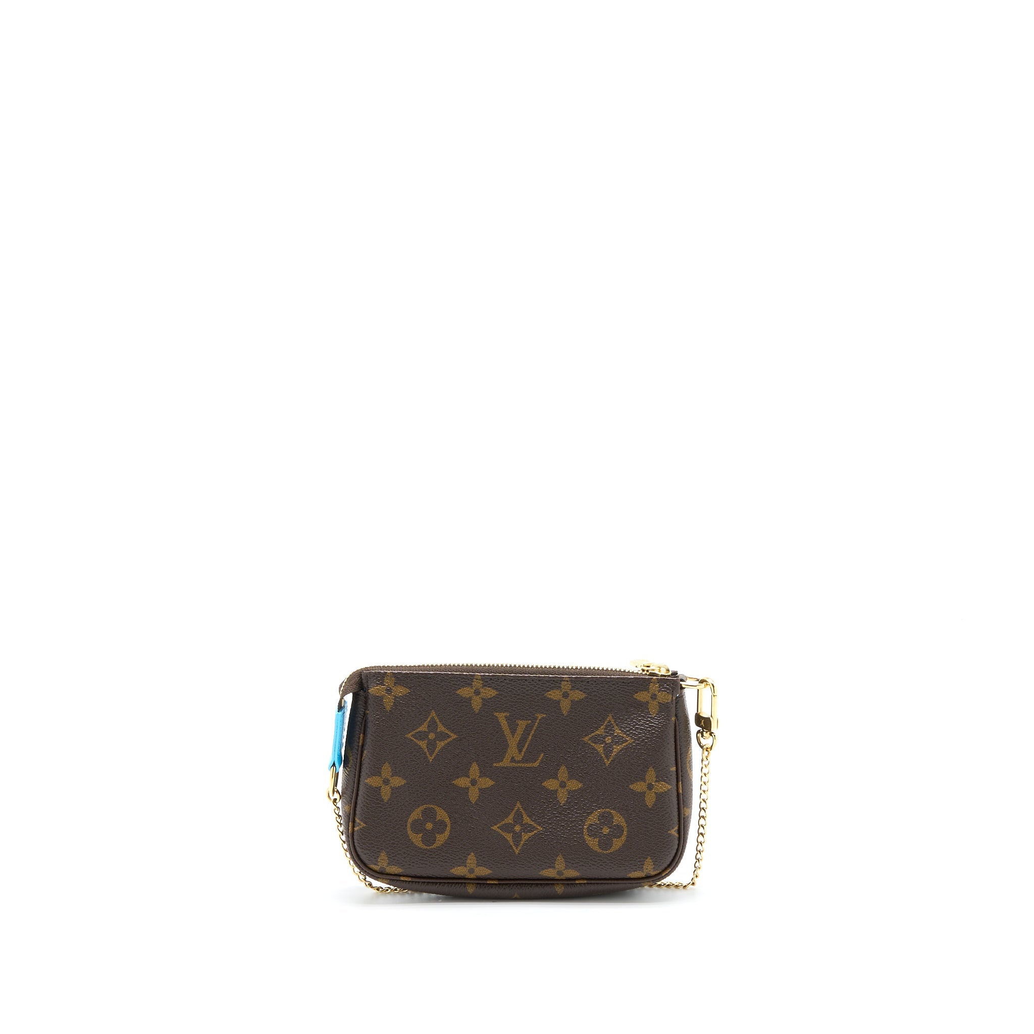 LOUIS VUITTON VIVIENNE HOLIDAYS MINI POCHETTE ACCESSORIES MONOGRAM CANVAS/MULTICOLOR GHW