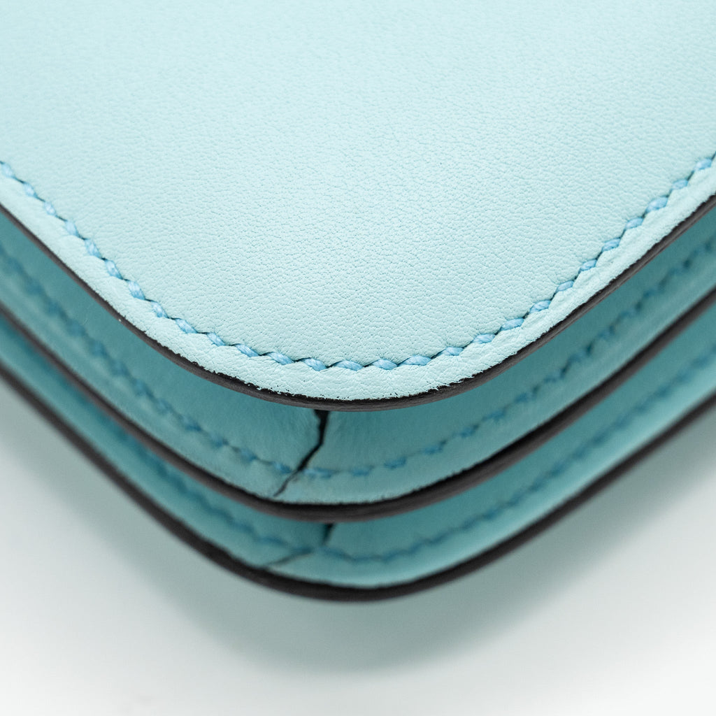 HERMES MINI CONSTANCE SWIFT BLUE ZEPHYR/CACTUS SHW