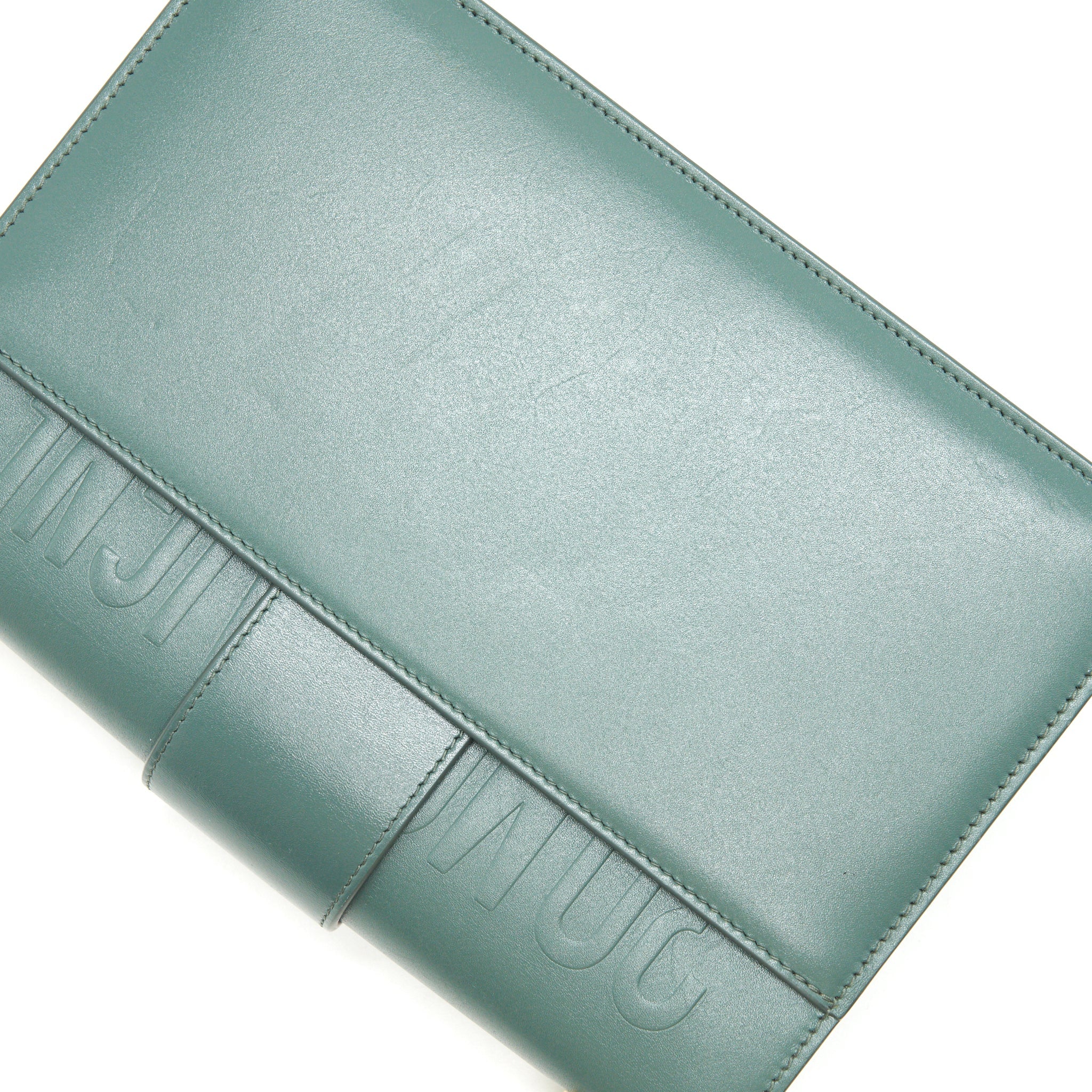DIOR 30 MONTAIGNE MEDIUM FLAP BAG GREEN WITH GHW