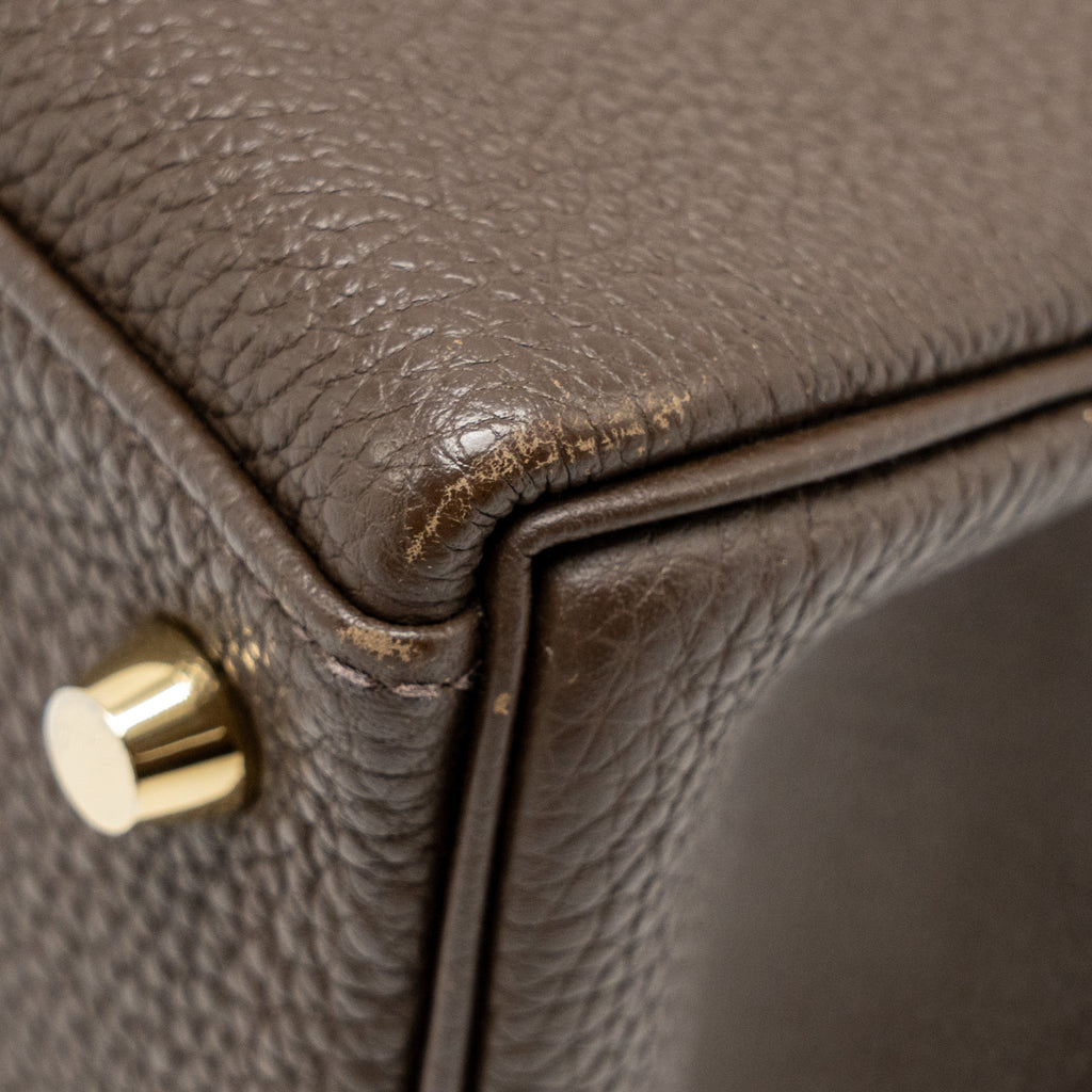 HERMES KELLY 28 TOGO C4 ECORCE GHW