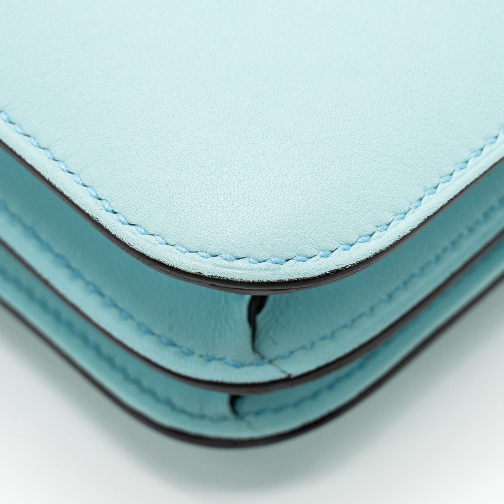 HERMES MINI CONSTANCE SWIFT BLUE ZEPHYR / CACTUS SHW