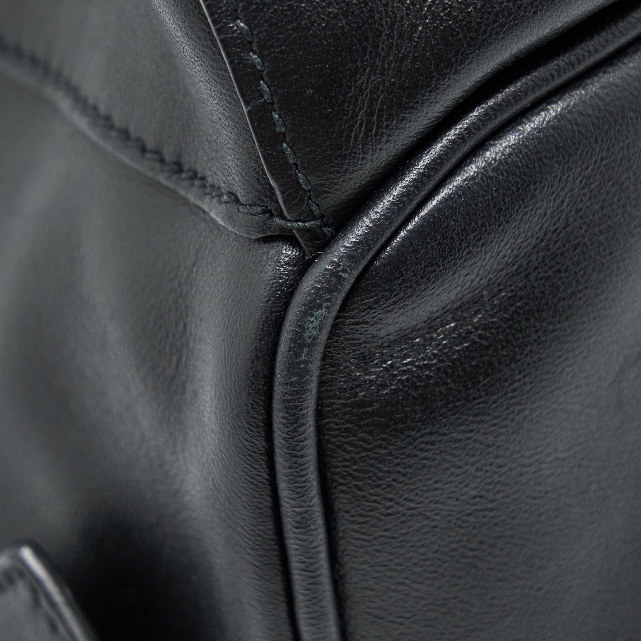 PRADA ZAINETTO BACKPACK SOFT CALFSKIN BLACK SHW