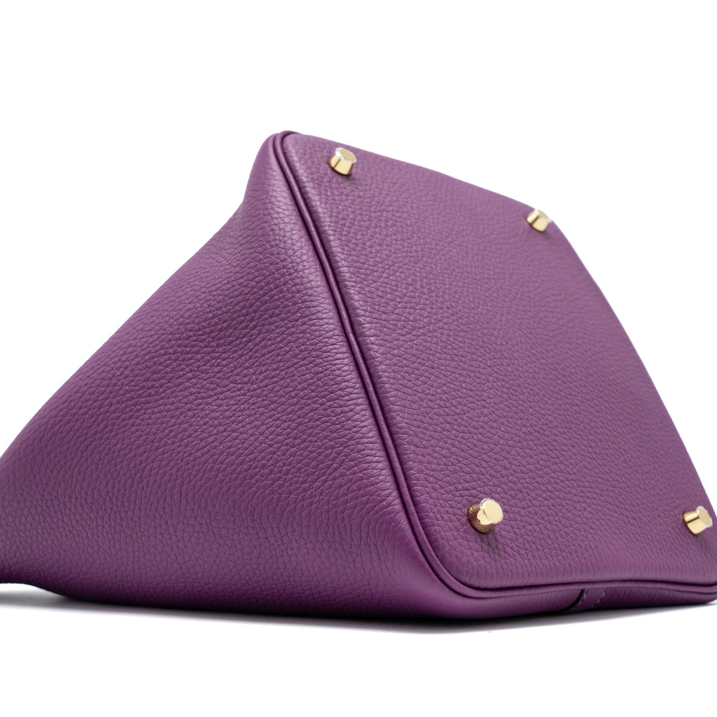 HERMES PICOTIN 22 LOCK BAG CLEMENCE P9 ANEMONE GHW