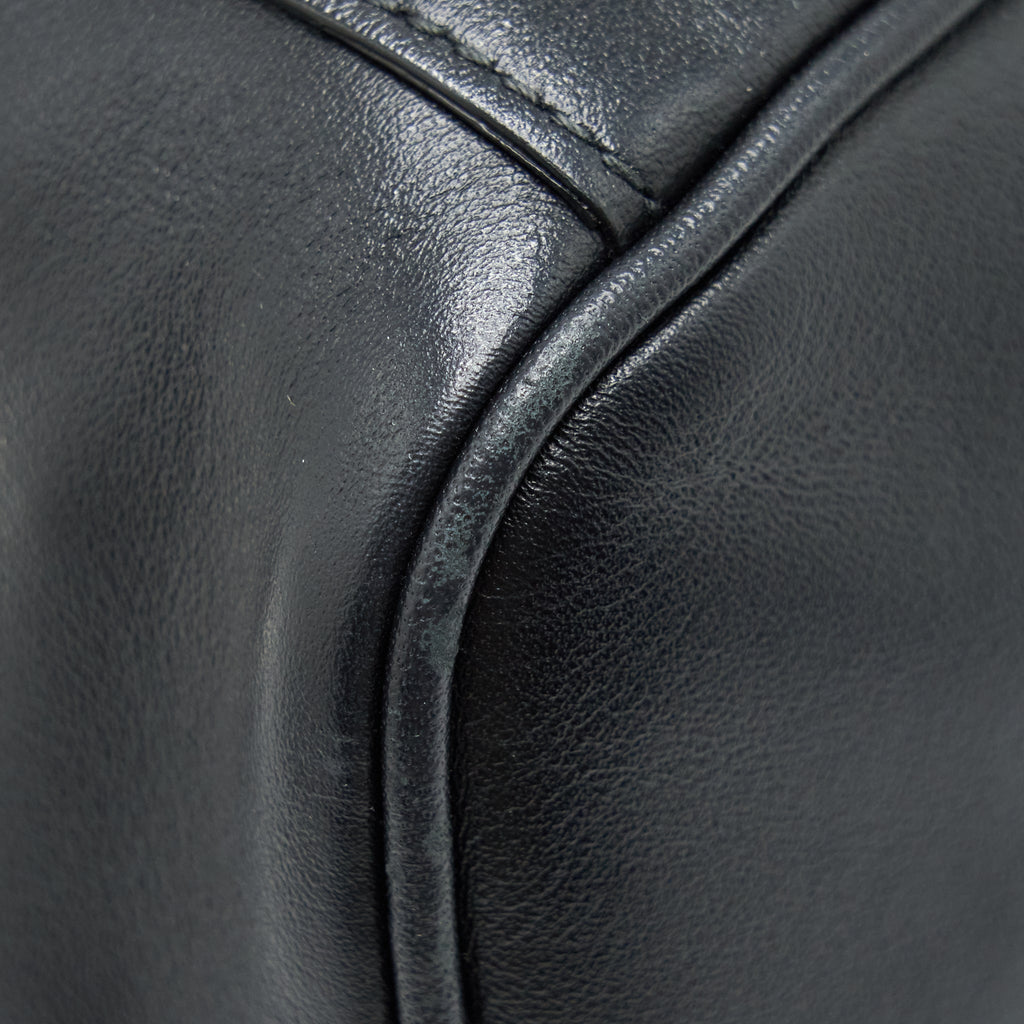 PRADA ZAINETTO BACKPACK SOFT CALFSKIN BLACK SHW