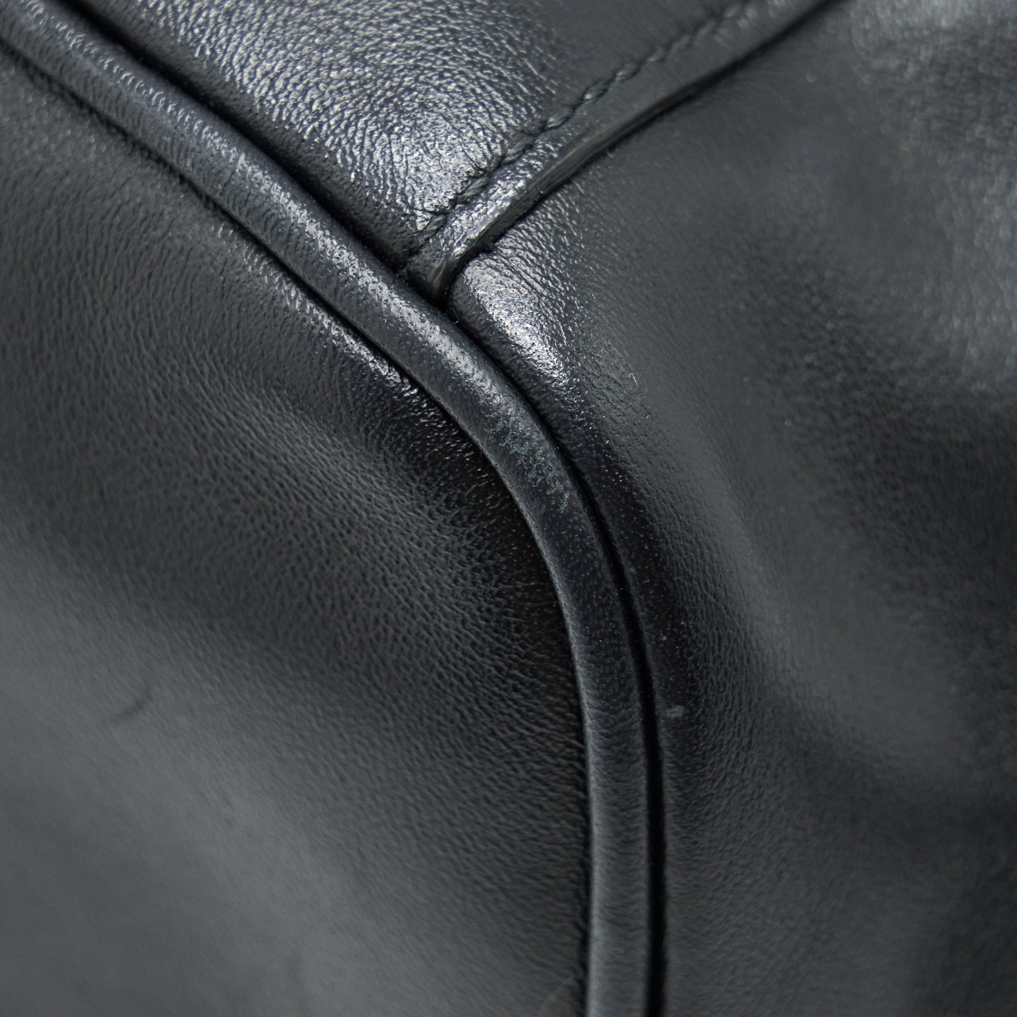 PRADA ZAINETTO BACKPACK SOFT CALFSKIN BLACK SHW