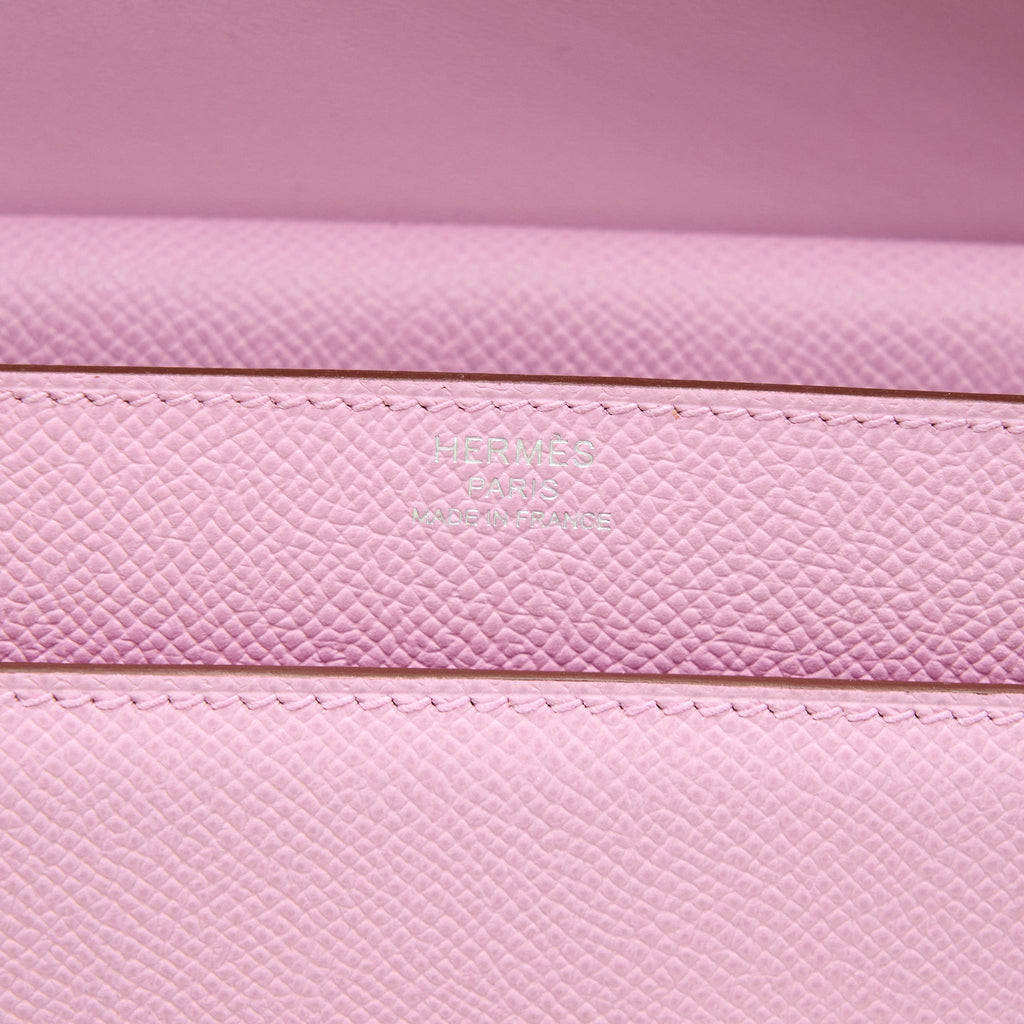 HERMES SAC VERROU 21 EPSOM X9 MAUVE SYLVESTER SHW
