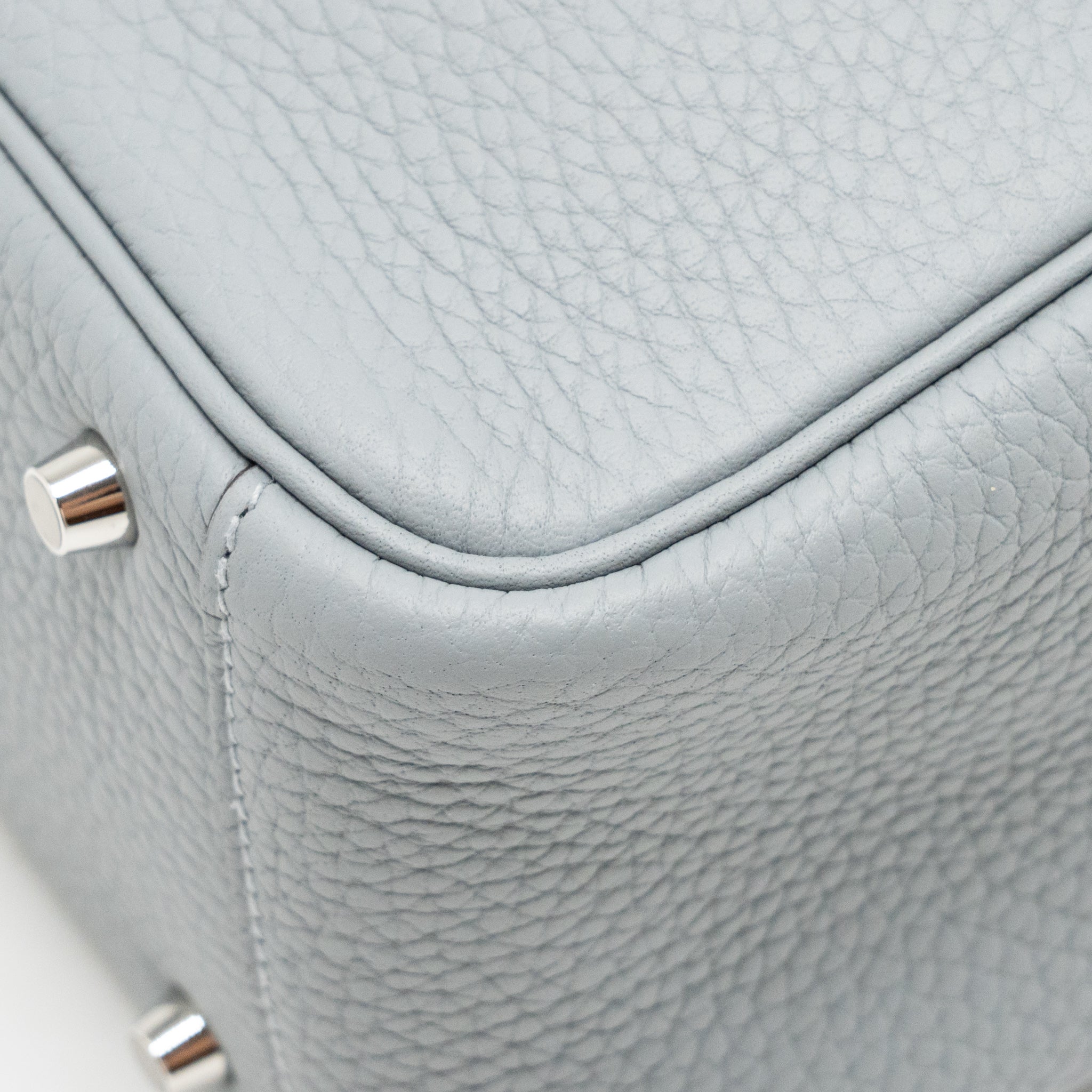 HERMES MINI LINDY II CLEMENCE GRIS PANTIN SHW