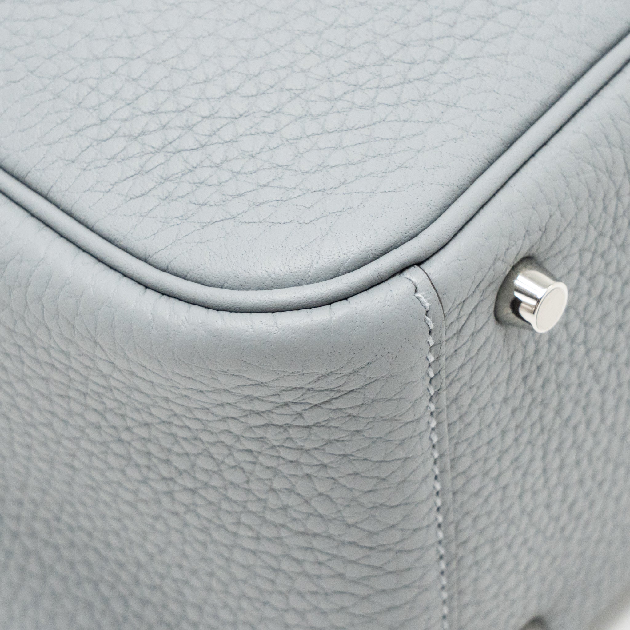 HERMES MINI LINDY II CLEMENCE GRIS PANTIN SHW