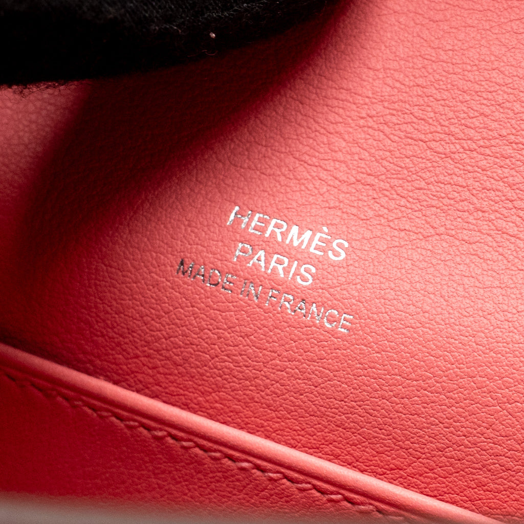 HERMES KELLY POCHETTE SWIFT K4 ROSE ETE SHW