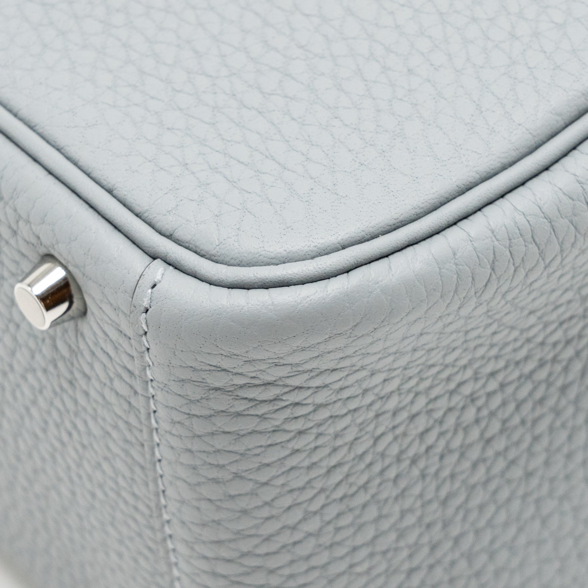 HERMES MINI LINDY II CLEMENCE GRIS PANTIN SHW
