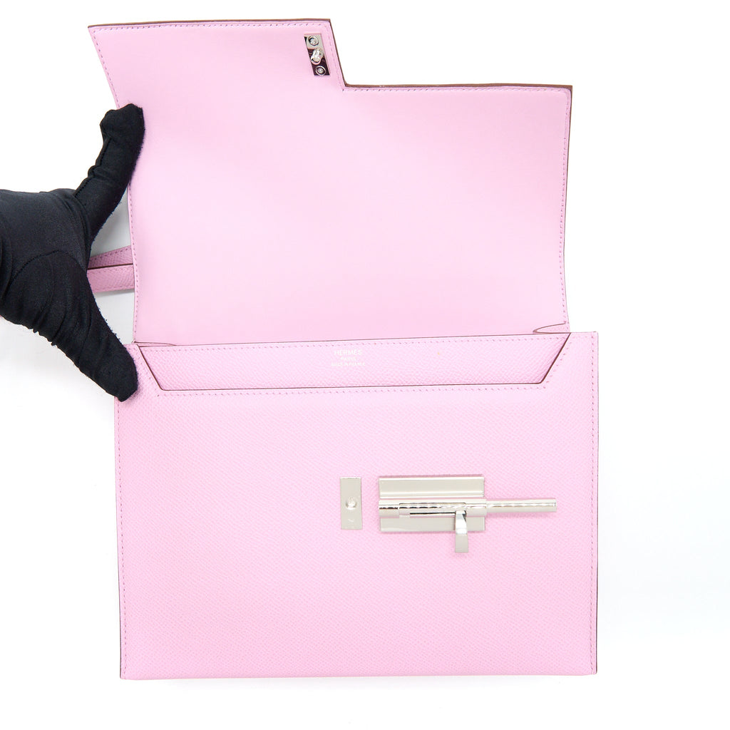 HERMES SAC VERROU 21 EPSOM X9 MAUVE SYLVESTER SHW