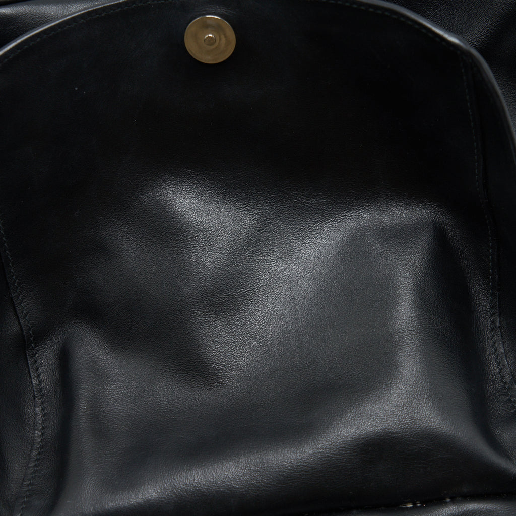 PRADA ZAINETTO BACKPACK SOFT CALFSKIN BLACK SHW