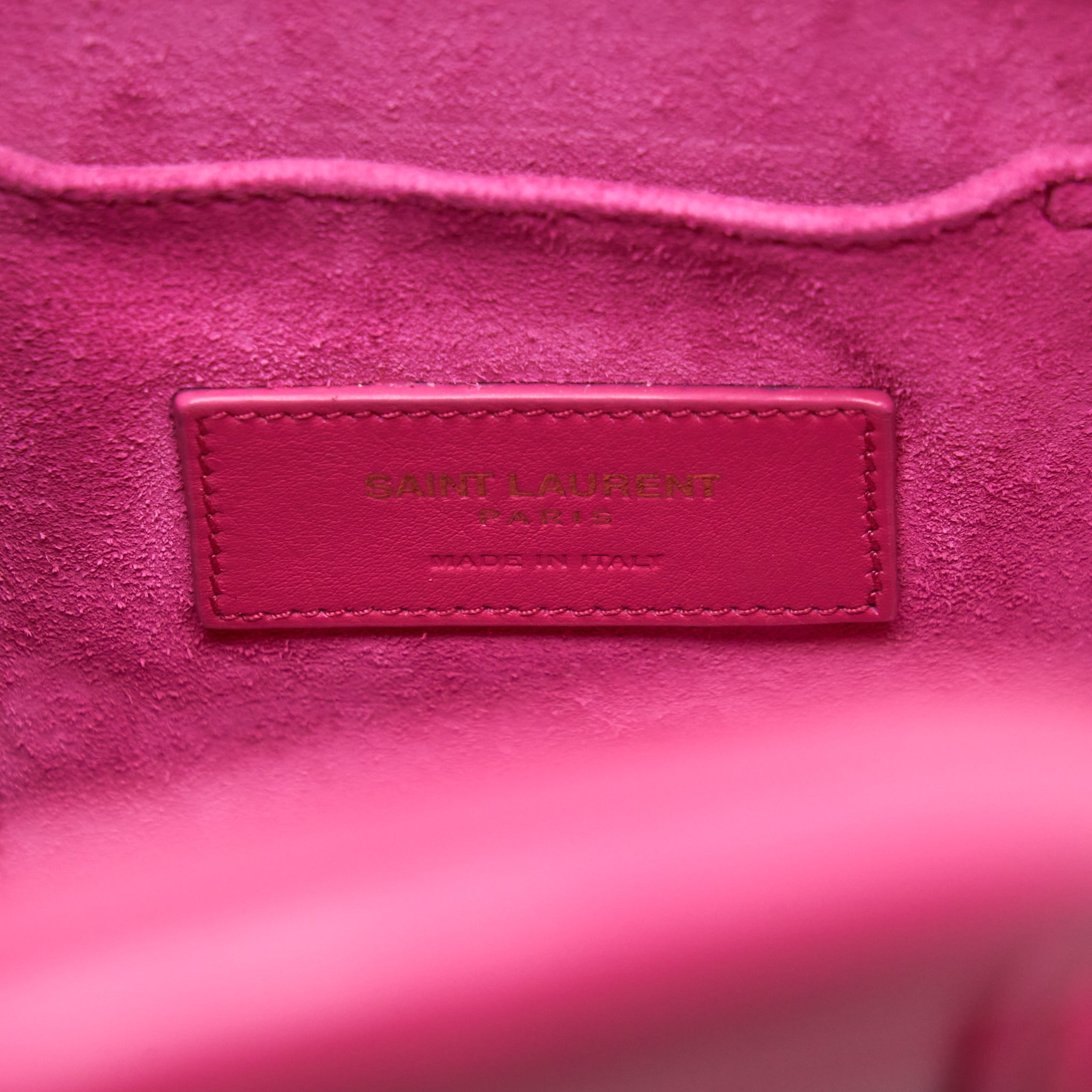 SAINT LAURENT/YSL NANO SAC DE JOUR NANO CALFSKIN PINK GHW
