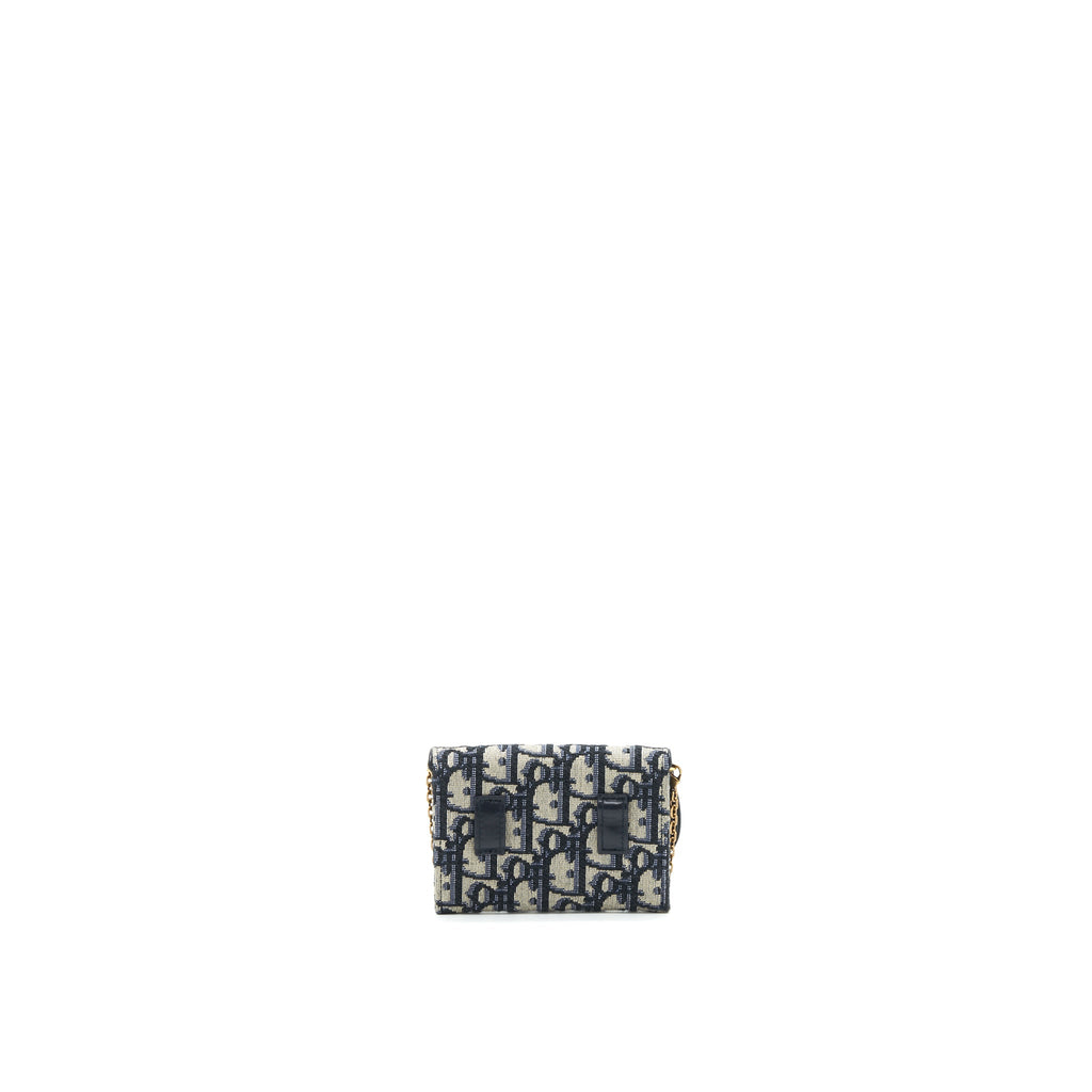DIOR MINI SADDLE POUCH WITH CHAIN