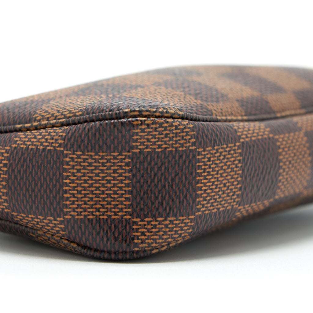 LOUIS VUITTON MINI POCHETTE DAMIER EBENE GHW